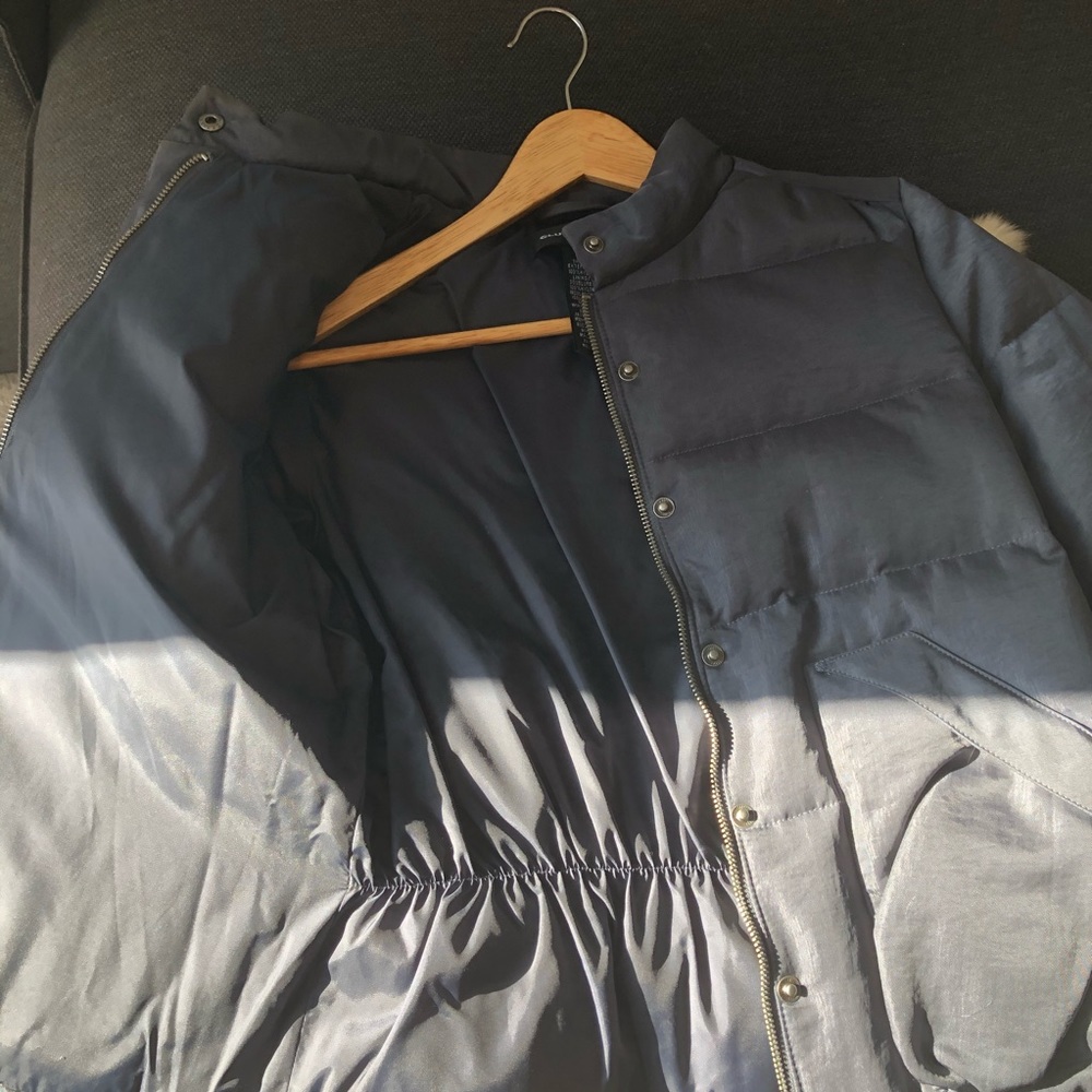 Club Monaco blue-Grey Down Puffer - Picture 4 of 4